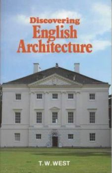Paperback Discovering English Architecture (Shire Discovering) Book