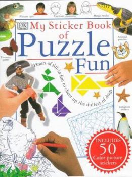 Paperback My Sticker Book of Puzzle Fun Book