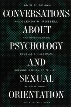 Hardcover Conversations about Psychology and Sexual Orientation Book