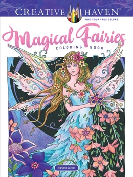 Paperback Creative Haven Magical Fairies Coloring Book