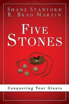 Paperback Five Stones 34376: Conquering Your Giants Book