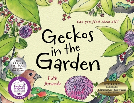 Paperback Geckos in the Garden: Can you find them all? Book