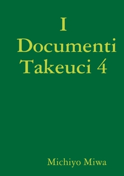 Paperback I Documenti Takeuci 4 [Italian] Book