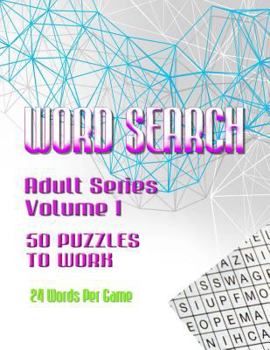 Paperback Word Search Adult Series: Volume 1 [Large Print] Book