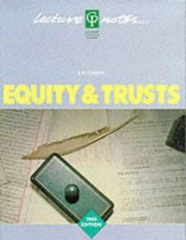 Paperback Equity & Trusts Lecture Notes Book