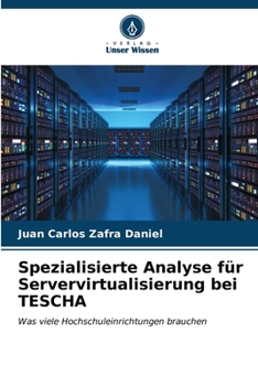 Paperback Spezialisierte Analyse für Servervirtualisierung bei TESCHA [German] Book