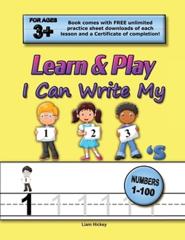 Learn & Play : I Can Write My 123's