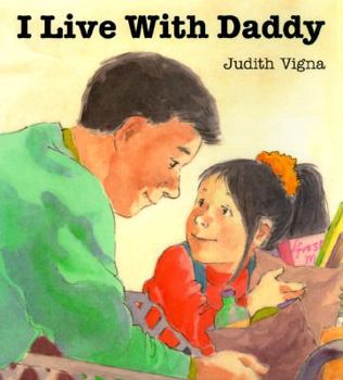 Hardcover I Live with Daddy Book