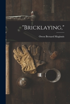 Paperback "Bricklaying," Book