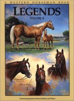 Paperback Legends: Outstanding Quarter Horse Stallions and Mares Book
