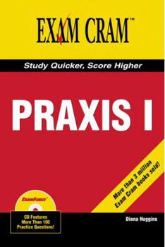 Paperback Praxis I Exam Cram Book