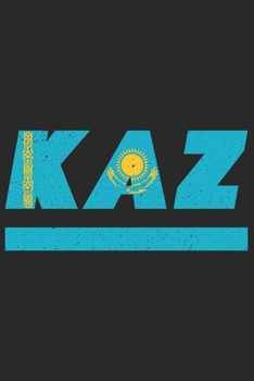 Paperback Kaz: Kasachstan Tagesplaner mit 120 Seiten in wei?. Organizer auch als Terminkalender, Kalender oder Planer mit der kasachi [German] Book
