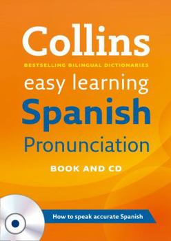 Hardcover Collins Easy Learning Spanish Pronunciation. Caroline Smart Book