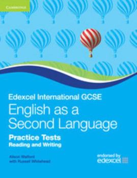 Paperback Edexcel International GCSE English as a Second Language Practice Tests Reading and Writing Book