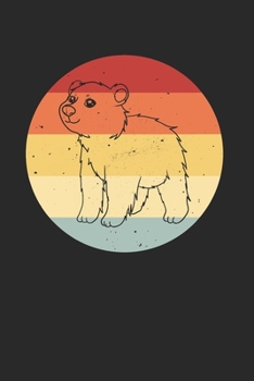 Bär Notizbuch: Bär Notizbuch für Liebhaber / Notizheft / Notizblock A5 (6x9in) Dotted Notebook / Punkteraster / 120 gepunktete Seiten (German Edition)