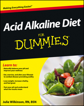 Paperback Acid Alkaline Diet for Dummies Book