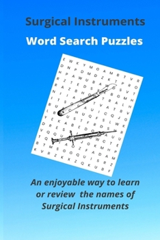 Paperback Word Search Puzzles Surgical Instruments Book
