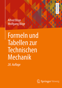 Paperback Formeln Und Tabellen Zur Technischen Mechanik [German] Book