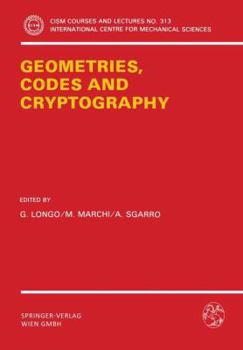 Paperback Geometries, Codes and Cryptography Book