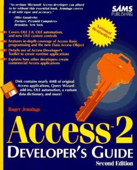 Paperback Access 2 Developer's Guide Book