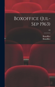 Hardcover Boxoffice (Jul-Sep 1963); 83 Book