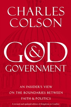Paperback God and Government: An Insider's View on the Boundaries Between Faith and Politics Book