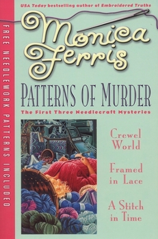 Paperback Patterns of Murder: Three-In-One [With Needlework Patterns] Book