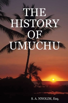 Paperback The History of Umuchu Book