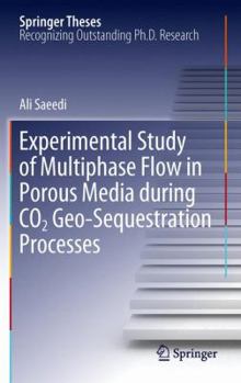 Hardcover Experimental Study of Multiphase Flow in Porous Media During CO2 Geo-Sequestration Processes Book