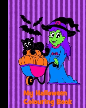 Paperback My Halloween Colouring Book: Colouring Book For Kids Ages 4-8 Book