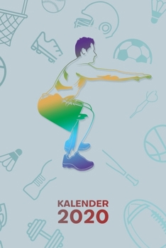KALENDER 2020: A5 Bodybuilding Terminplaner für Fitnessliebhaber mit DATUM - 52 Kalenderwochen für Termine & To-Do Listen - Kniebeugen Terminkalender ... Fitnessgeschenk