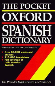 Paperback Diccionario español/inglés - inglés/español: The Pocket Oxford Spanish Book