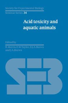 Paperback Acid Toxicity and Aquatic Animals Book