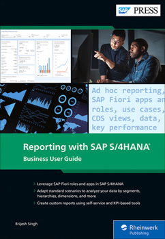 Hardcover Reporting with SAP S/4hana: Business User Guide Book
