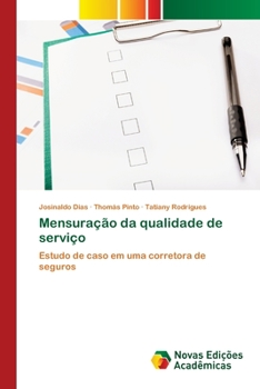 Paperback Mensuração da qualidade de serviço [Portuguese] Book
