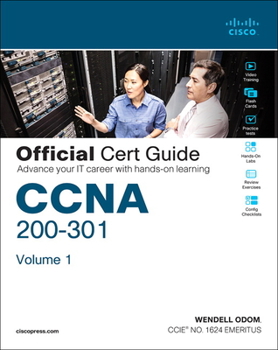 Hardcover CCNA 200-301 Official Cert Guide, Volume 1 Book