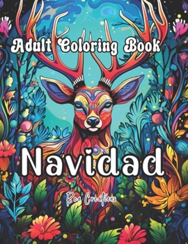 Paperback Navidad: Colorea 50 diseños navideños [Spanish] Book