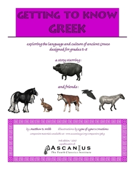 Paperback Getting to Know Greek: Combined Student Textbook & Workbook Book