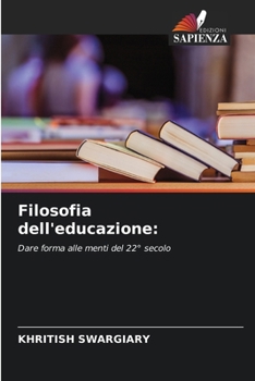 Paperback Filosofia dell'educazione [Italian] Book
