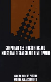 Paperback Corporate Restructuring and Industrial Research and Development Book