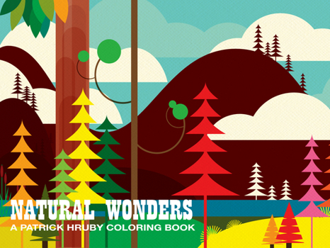 Paperback Natural Wonders: A Patrick Hruby Coloring Book