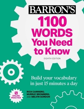 Paperback 1100 Words You Need to Know + Online Practice: Build Your Vocabulary in Just 15 Minutes a Day! Book