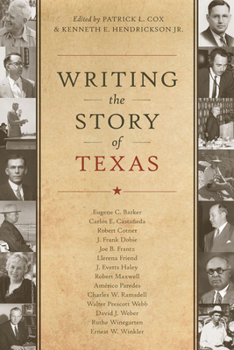 Hardcover Writing the Story of Texas Book