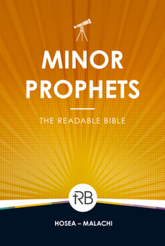 Paperback The Readable Bible: Minor Prophets Book