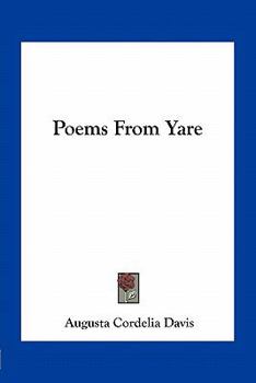 Paperback Poems From Yare Book