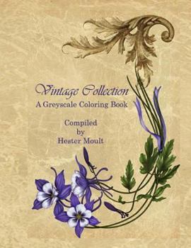 Paperback Vintage Collection: A Greyscale Coloring Book