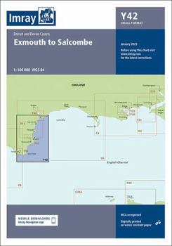 Map Y42 Exmouth to Salcombe (Small Format) Book