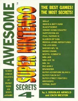 Paperback Awesome Super Nintendo Secrets 4 Book
