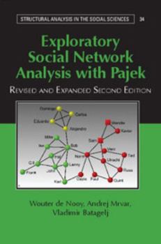 Paperback Exploratory Social Network Analysis with Pajek Book