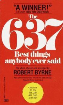 Paperback 637 Best Things Anybody Ever Said Book